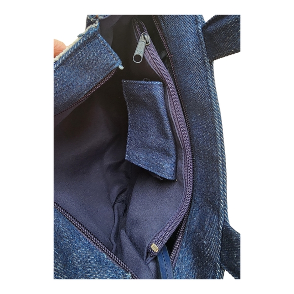 St John's Bay Authentic Denim Purse and Wallet, America Flag, Red/White/… - Picture 7 of 13